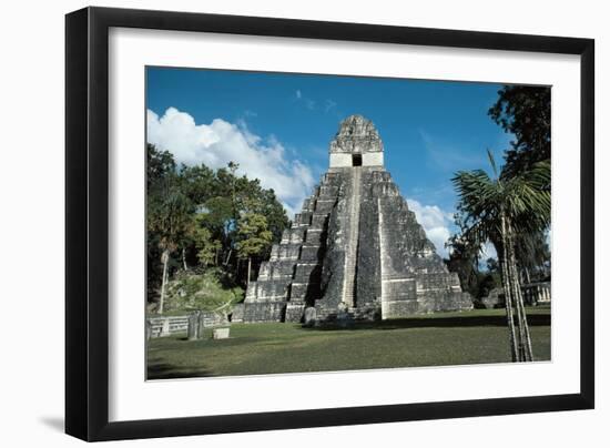 Guatemala, El Peten Department, Tikal National Park, Temple I-null-Framed Giclee Print