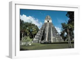 Guatemala, El Peten Department, Tikal National Park, Temple I-null-Framed Giclee Print