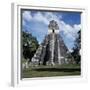 Guatemala, El Petén, Maya Civilization, Tikal National Park, Temple I-null-Framed Giclee Print