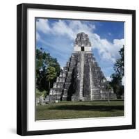 Guatemala, El Petén, Maya Civilization, Tikal National Park, Temple I-null-Framed Giclee Print