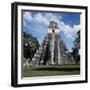 Guatemala, El Petén, Maya Civilization, Tikal National Park, Temple I-null-Framed Giclee Print