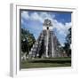 Guatemala, El Petén, Maya Civilization, Tikal National Park, Temple I-null-Framed Giclee Print