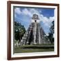 Guatemala, El Petén, Maya Civilization, Tikal National Park, Temple I-null-Framed Giclee Print