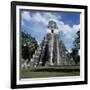 Guatemala, El Petén, Maya Civilization, Tikal National Park, Temple I-null-Framed Giclee Print