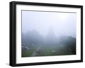 Guatemala, El Peten, Tikal, Gran Plaza, Temple of the Great Jaguar-Jane Sweeney-Framed Photographic Print