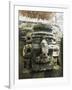 Guatemala, El Peten, Tikal National Park, Mask of Chac, God of Rain at Archaeological Site-null-Framed Giclee Print