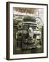 Guatemala, El Peten, Tikal National Park, Mask of Chac, God of Rain at Archaeological Site-null-Framed Giclee Print