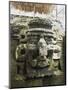 Guatemala, El Peten, Tikal National Park, Mask of Chac, God of Rain at Archaeological Site-null-Mounted Giclee Print