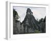 Guatemala, El Peten, Tikal National Park, Temple of the Great Jaguar at Archaeological Site-null-Framed Giclee Print