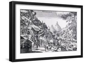 Guatemala, in Spanish North America, from Gage's Voyages, Amsterdam, 1720-null-Framed Giclee Print