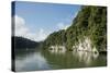 Guatemala, Izabal, Rio Dulce River. Gorge View of the Rio Dulce-Cindy Miller Hopkins-Stretched Canvas