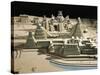 Guatemala, Plastic Model of Tikal Temples-null-Stretched Canvas