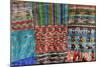 Guatemala. Typical Guatemalan textile; fabric scraps of various colors and textures forming a quilt-Kymri Wilt-Mounted Photographic Print