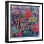 Guatemalan Artefacts, 2006 (Dyes on Silk)-Hilary Simon-Framed Giclee Print