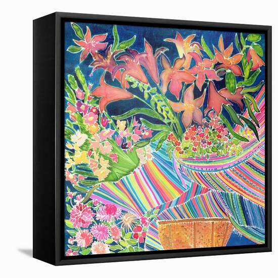 Guatemalan Lilies, Absolutely Fabulous Set, 1994-Hilary Simon-Framed Stretched Canvas
