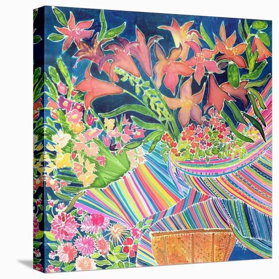 Guatemalan Lilies, Absolutely Fabulous Set, 1994-Hilary Simon-Stretched Canvas