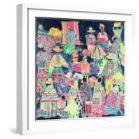 Guatemalan Market-Hilary Simon-Framed Giclee Print