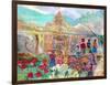 Guatemalan shrine, 2021 (Dyes on silk )-Hilary Simon-Framed Giclee Print