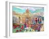 Guatemalan shrine, 2021 (Dyes on silk )-Hilary Simon-Framed Giclee Print