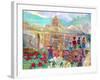 Guatemalan shrine, 2021 (Dyes on silk )-Hilary Simon-Framed Giclee Print