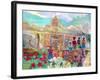 Guatemalan shrine, 2021 (Dyes on silk )-Hilary Simon-Framed Giclee Print