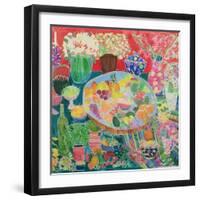 Guatemalan Table, 1995-Hilary Simon-Framed Giclee Print