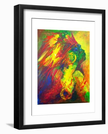 Guatiguana the Taino, 2011-Patricia Brintle-Framed Giclee Print