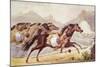 Guaycuru Indians on Horseback-JB Debret-Mounted Giclee Print