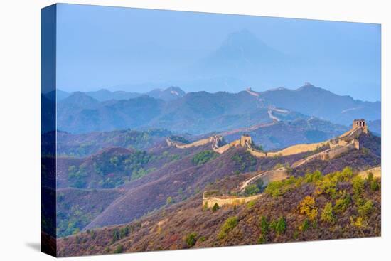 Gubeikou to Jinshanling Section of the Great Wall of China-Alan Copson-Stretched Canvas