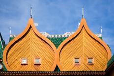 Architectural Details of the Wooden Residence of Russian Tsars in Kolomenskoye, Moscow, Russia-Gubin Yury-Photographic Print