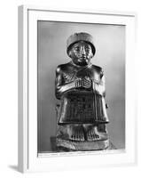 Gudea, Prince of Lagash, Dedicated to Ningizzada, Neo-Sumerian, Telloh, Ancient Girsu, c.2130 BC-Mesopotamian-Framed Giclee Print