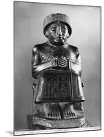 Gudea, Prince of Lagash, Dedicated to Ningizzada, Neo-Sumerian, Telloh, Ancient Girsu, c.2130 BC-Mesopotamian-Mounted Giclee Print