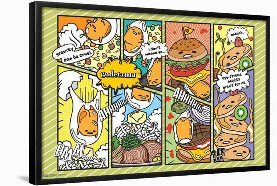 Gudetama - Food-Trends International-Framed Poster