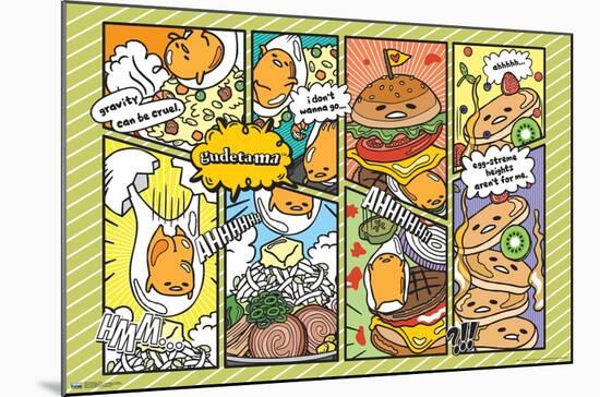 Gudetama - Food-Trends International-Mounted Poster