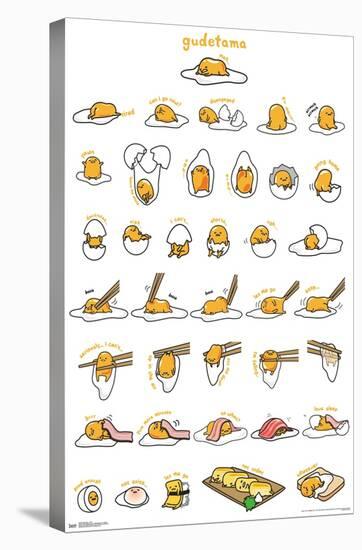 Gudetama - Grid-Trends International-Stretched Canvas