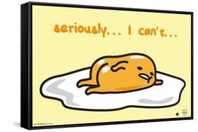 Gudetama - I Can't-Trends International-Framed Stretched Canvas