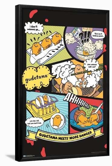 Gudetama - More Danger-Trends International-Framed Poster