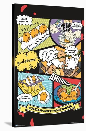 Gudetama - More Danger-Trends International-Stretched Canvas