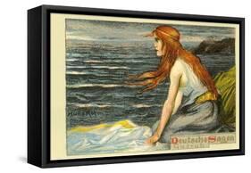 Gudrun from Gotterdammerung-null-Framed Stretched Canvas