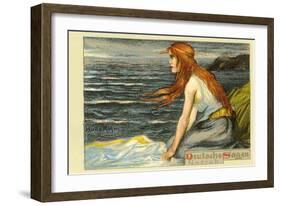 Gudrun from Gotterdammerung-null-Framed Art Print