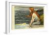 Gudrun from Gotterdammerung-null-Framed Art Print