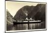 Gudvangen, HSDG, Dampfschiff M.S. Monte Sarmiento-null-Mounted Giclee Print