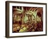 Guell Crypt with Its Tilted Column, Built by Antonio Gaudi-Antoni Gaudí-Framed Giclee Print