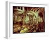 Guell Crypt with Its Tilted Column, Built by Antonio Gaudi-Antoni Gaudí-Framed Giclee Print