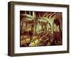 Guell Crypt with Its Tilted Column, Built by Antonio Gaudi-Antoni Gaudí-Framed Giclee Print