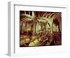 Guell Crypt with Its Tilted Column, Built by Antonio Gaudi-Antoni Gaudí-Framed Giclee Print