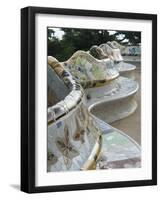 Guell Park (Parc Guell), UNESCO World Heritage Site, Barcelona, Catalunya (Catalonia), Spain-Nico Tondini-Framed Photographic Print