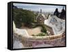 Guell Park (Parc Guell), UNESCO World Heritage Site, Barcelona, Catalunya (Catalonia), Spain-Nico Tondini-Framed Stretched Canvas