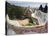 Guell Park (Parc Guell), UNESCO World Heritage Site, Barcelona, Catalunya (Catalonia), Spain-Nico Tondini-Stretched Canvas