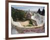 Guell Park (Parc Guell), UNESCO World Heritage Site, Barcelona, Catalunya (Catalonia), Spain-Nico Tondini-Framed Photographic Print